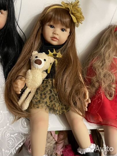 Кукла Реборн 60 см Новая Девочка
