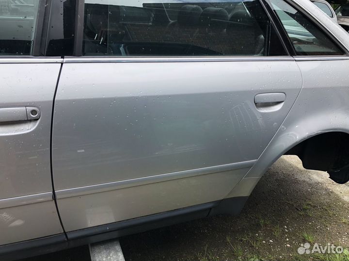 Дверь задняя левая на Audi A6 C5 седан до рестайл