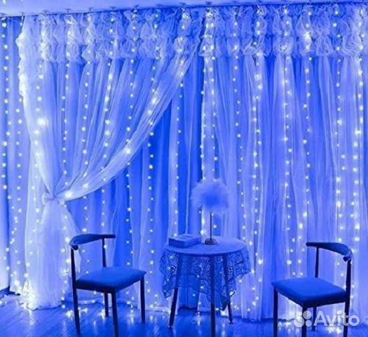 Гирлянда штора