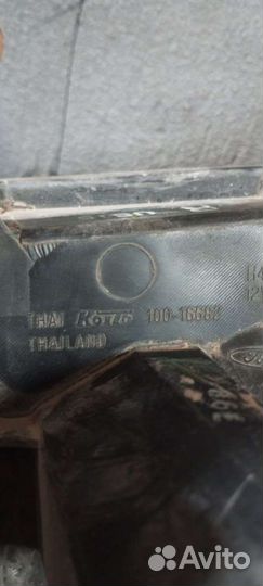 Фара ford ranger