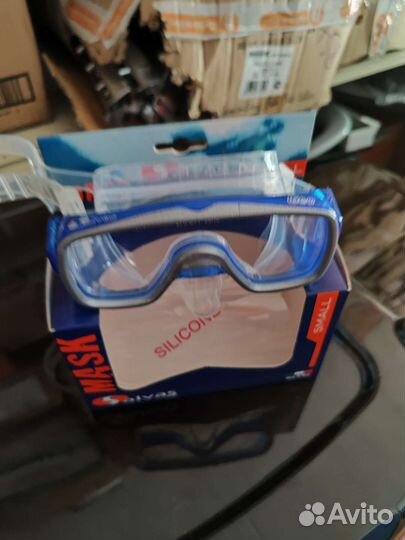 Маска для плавания детская