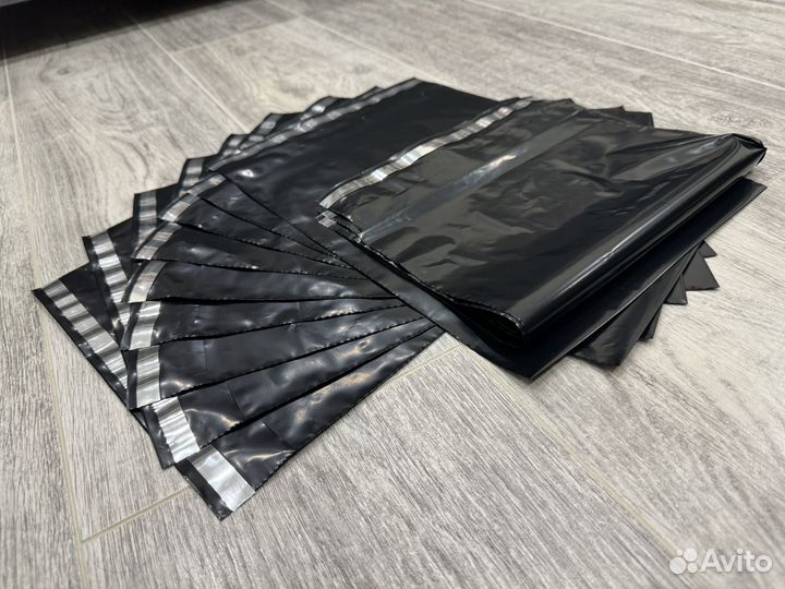 Сейф пакет 24х32 (курьер пакет) черный