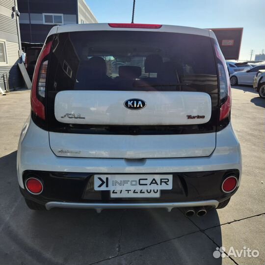 Kia Soul 1.6 AT, 2017, битый, 39 000 км