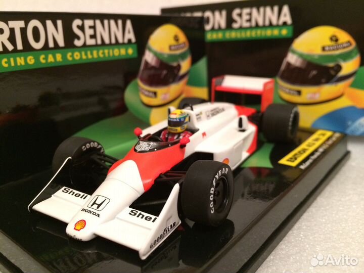 Качественные модели болидов Айртона Сенны 1:43 от