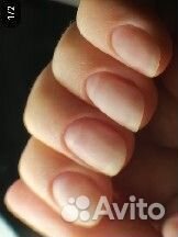 Маникюр наращивание ногтей