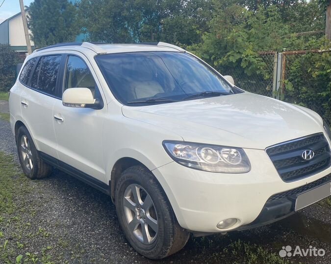 Hyundai Santa Fe 2.2 AT, 2008, 250 000 км