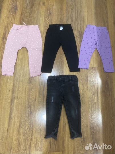 Детские вещи пакетом для девочки 80 86