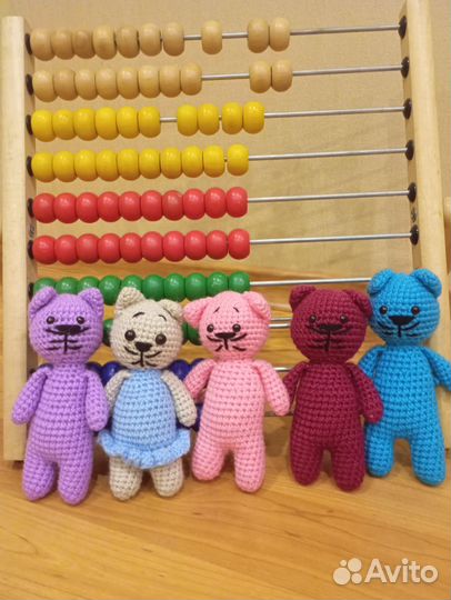 Вязаные игрушки ручной работы