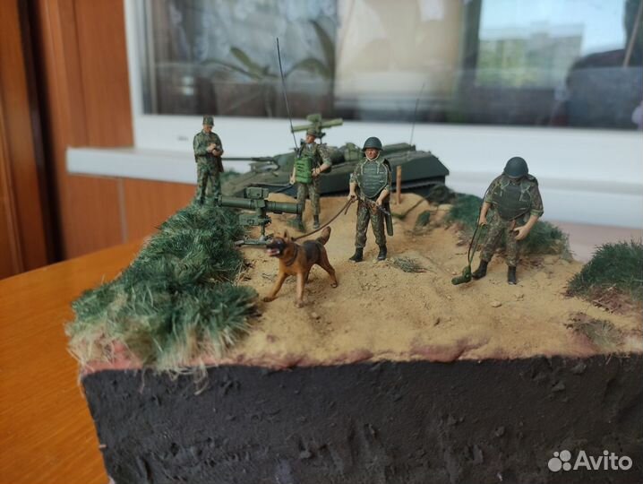 Диорама ручной работы