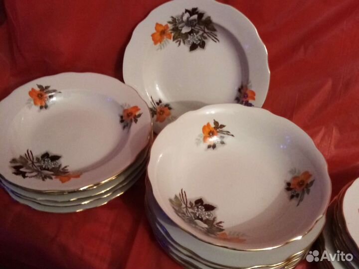 Столовый сервиз дулево