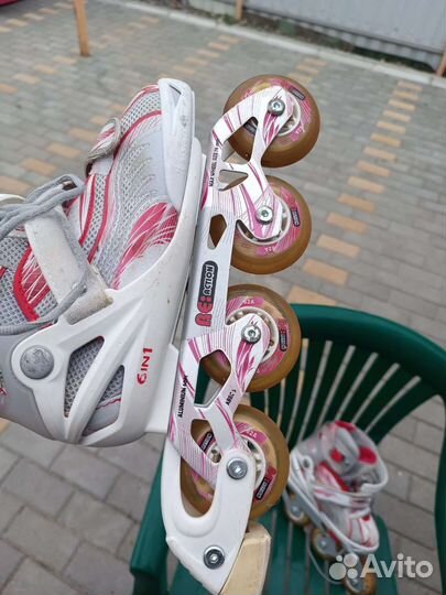 Ролики с экипировкой