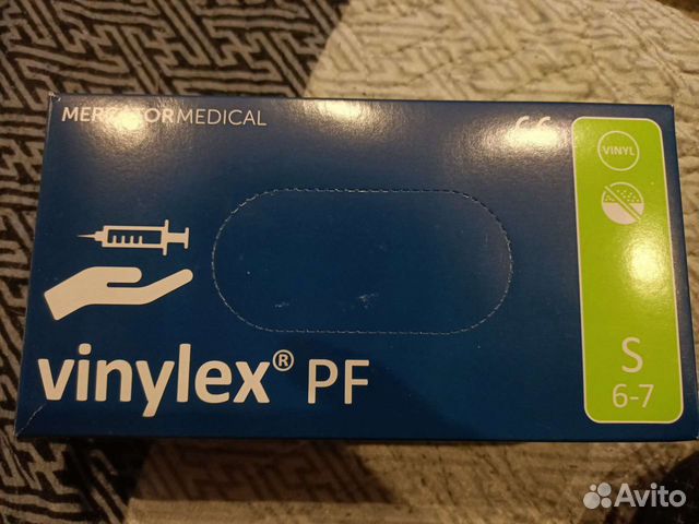 Виниловые перчатки S,M,L,XL прозрачные,нитриловые