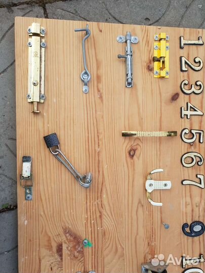 Бизиборд деревянный