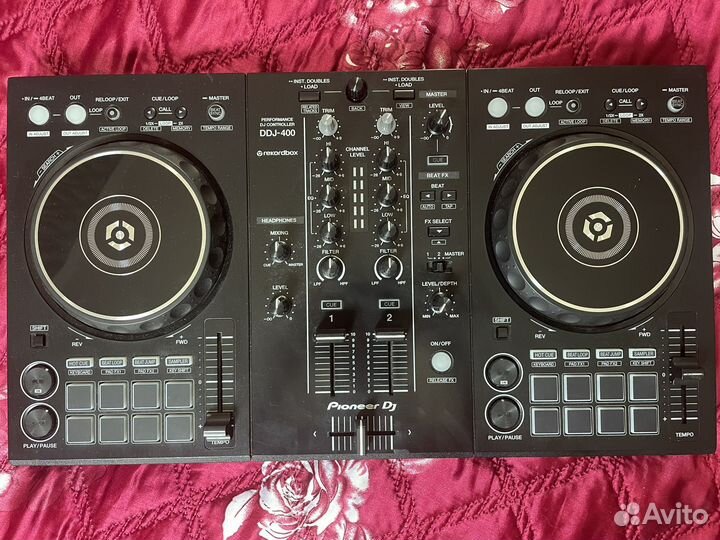 Pioneer DDJ 400 с DJ bag