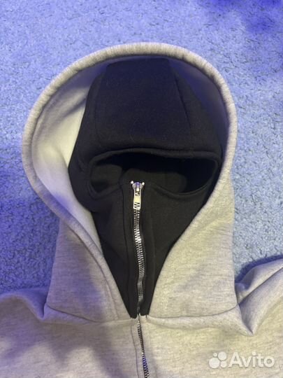 Зип худи tommy sinny с балаклавой