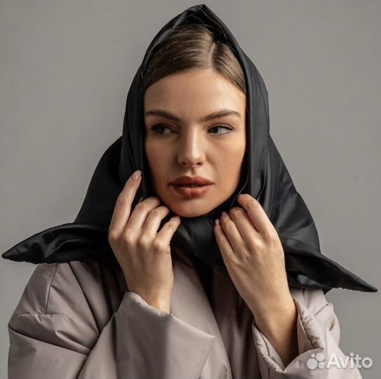 Косынка дутая женская