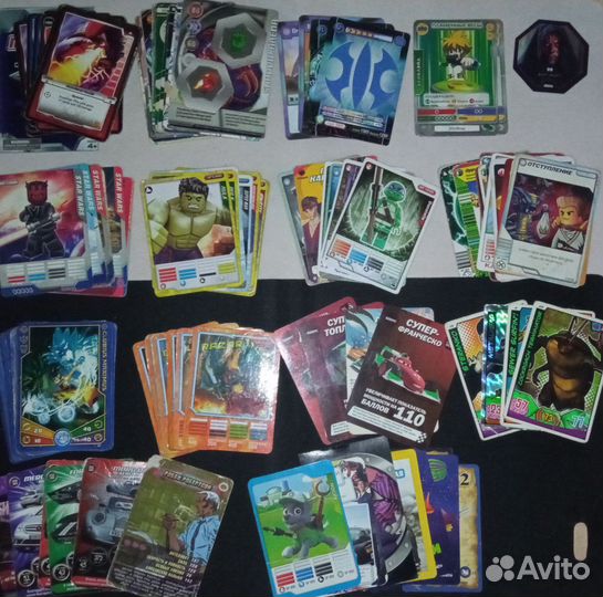 Набор различных карт