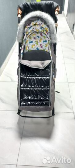 Детские санки коляска бу