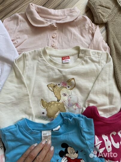 Детские вещи пакетом 68-74