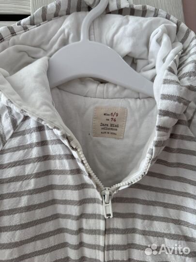 Хлопковая демисезоная куртка Zara 74