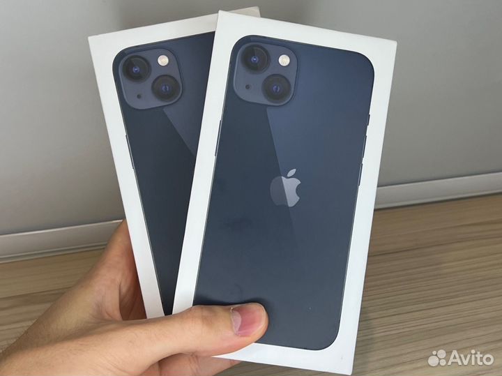Новый iPhone 13 128 GB Midnight черный запечатаный