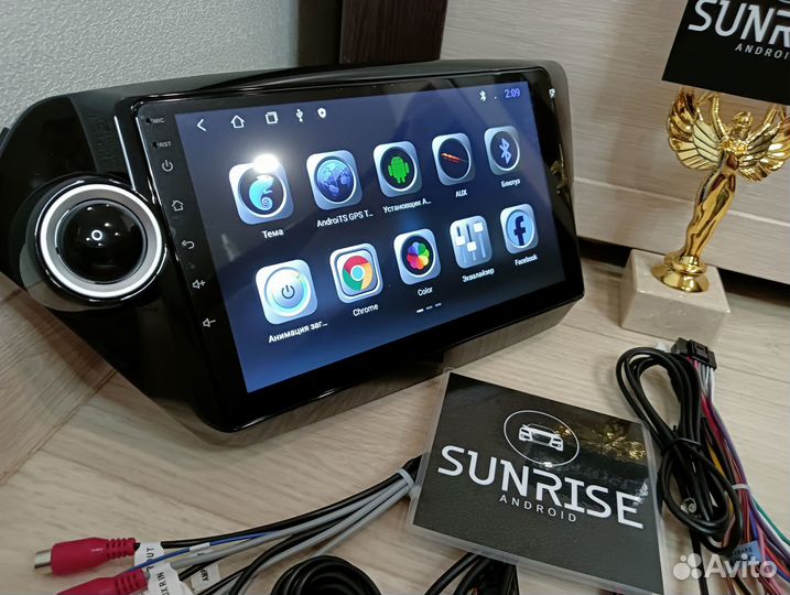 Магнитола Kia Rio android новая