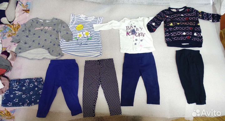 Детские вещи на девочку 9 - 12 месяцев