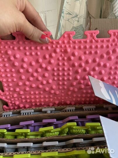 Детский коврик пазл ортоша