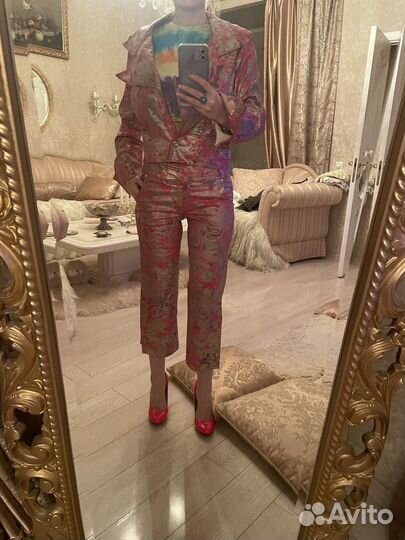Костюм розовый