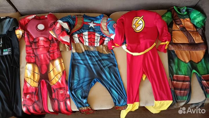 Новогодние костюмы супергероев. Аренда