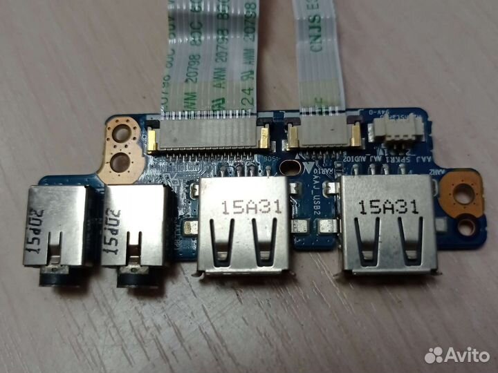 Плата USB jack для dexp CLV-950-C