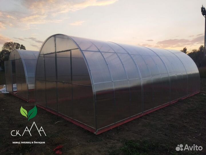 Теплица арочная 4 на 4