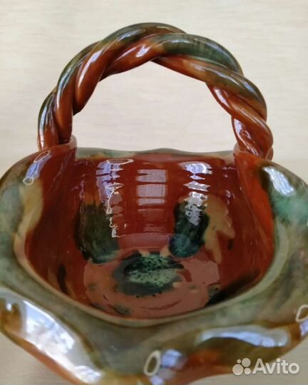 Корзинка керамика