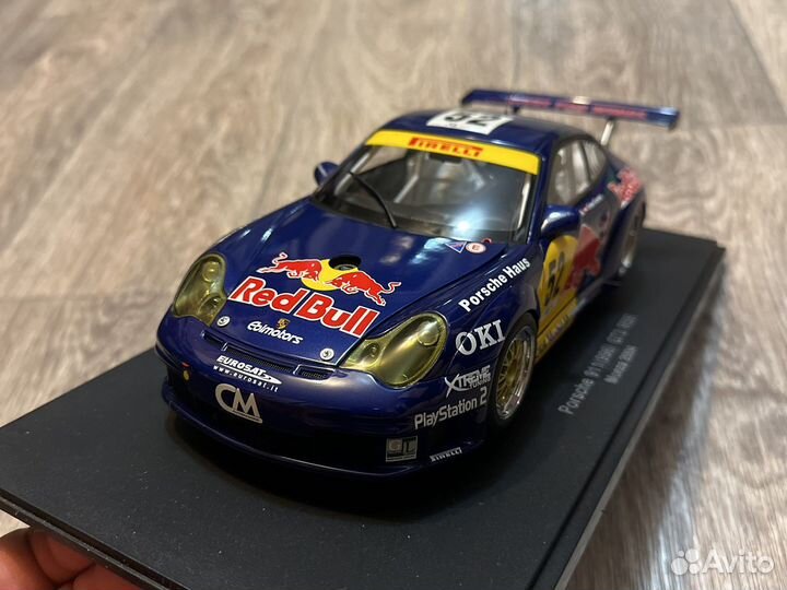 Porsche 911 (996) GT3 RSR Monza 2004 1/18 Autoart