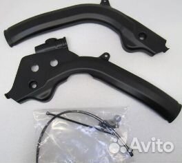 Защита рамы от мотобот черная KTM SX/SXF/250-450