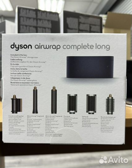 Стайлер Dyson airwrap complete long 2022 nickel