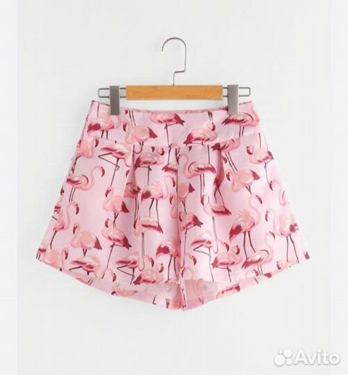 Шорты из атласа