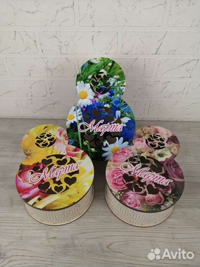 Коробочки 8 марта