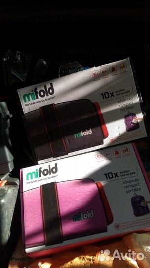 Mifold портативный детский автомобильный бустер