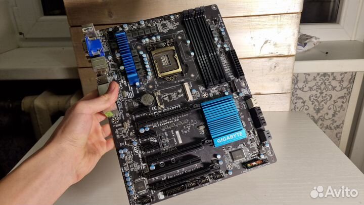 Материнская плата Gigabyte ga z77x d3h