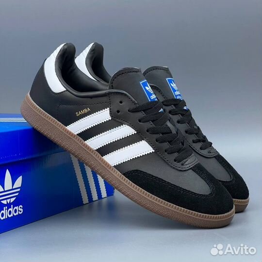 Черные Adidas Samba