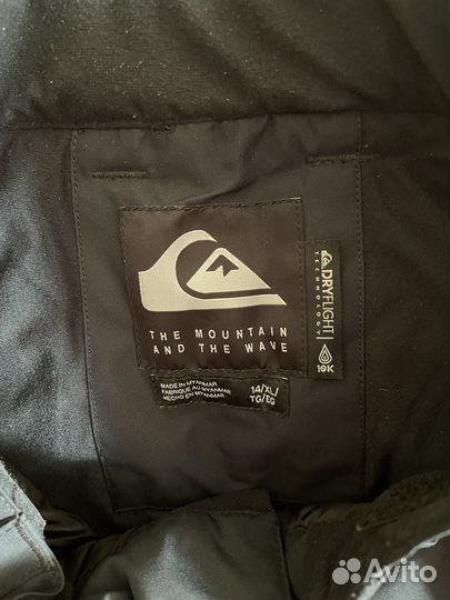 Брюки горнолыжные Quiksilver, подростковые