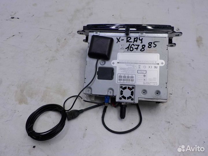 Магнитофон ваз xray