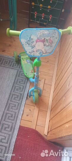 Самокат детский трехколесный