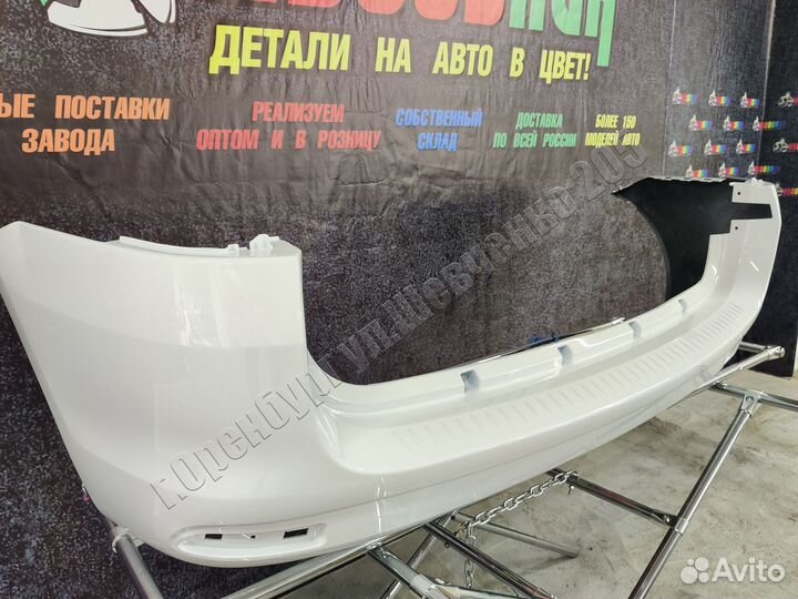 Бампер задний 21999 ларгус largus цвет белый