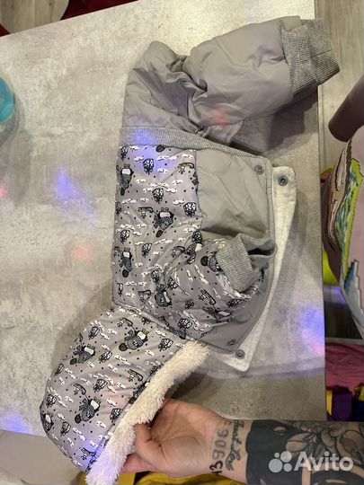 Зимний комбинезон для маленькой собаки