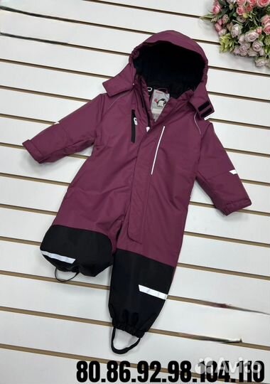 Комбинезон демисезонный для девочки 80-116