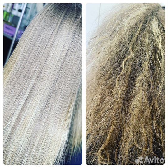 Кератиновое выпрямление/ботокс волос