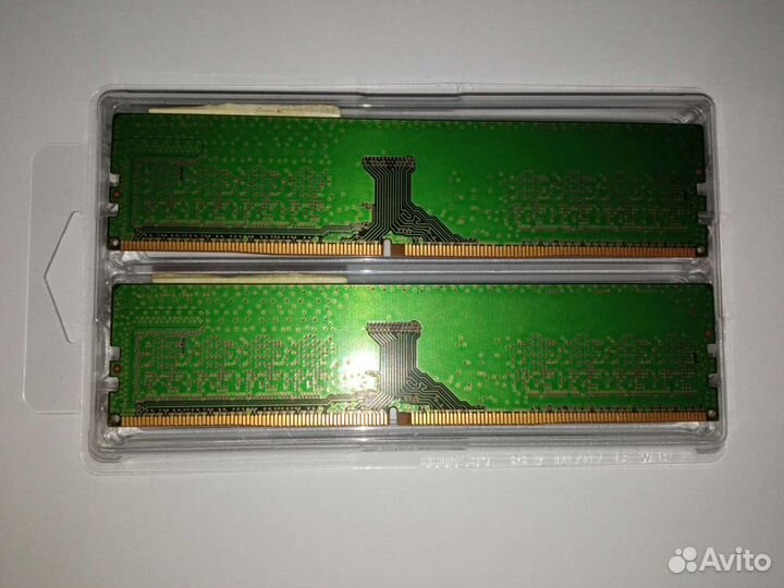 Оперативная память ddr4 4gb 2шт