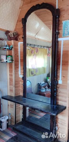 Зеркало напольное антикварное
